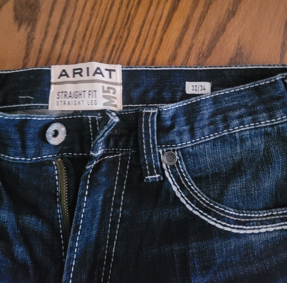 Mens Ariat M5 straight jeans